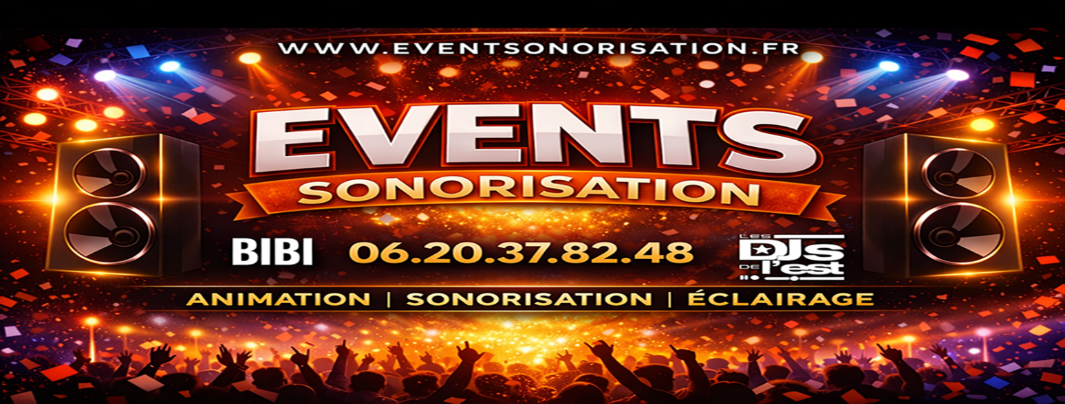 DJ mariage avec sonorisation et éclairage en Lorraine