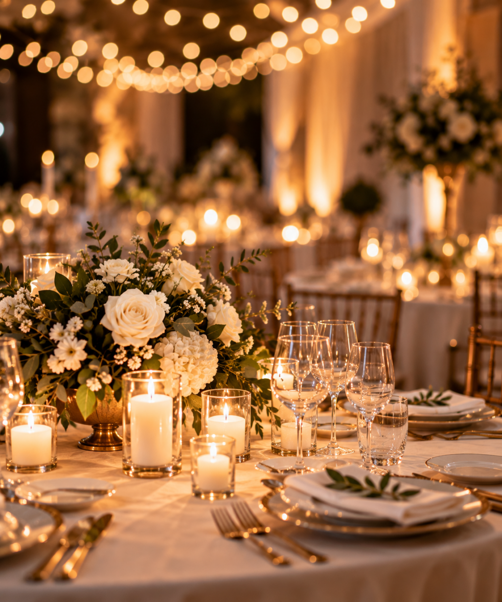 Animation pendant le repas d’un mariage