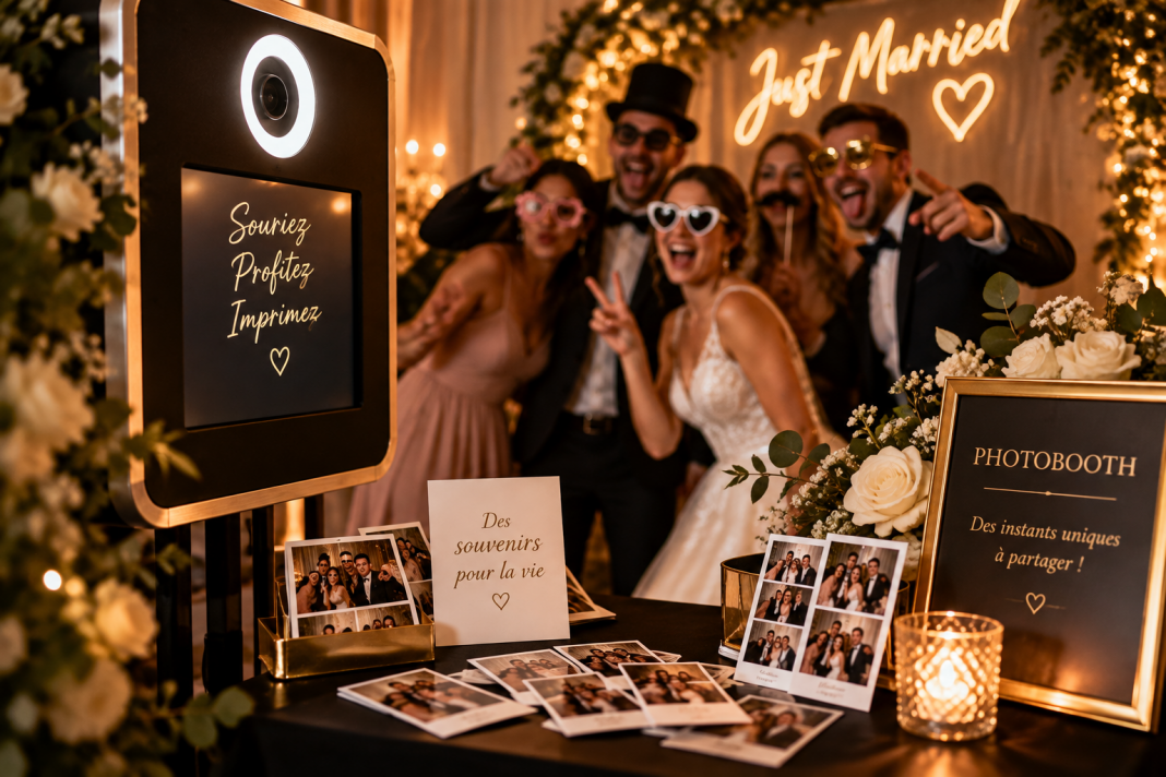 Animation photobooth pour mariage